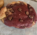 Nutella stuffed Red Velvet Chocolate Chip Cookies 5oz