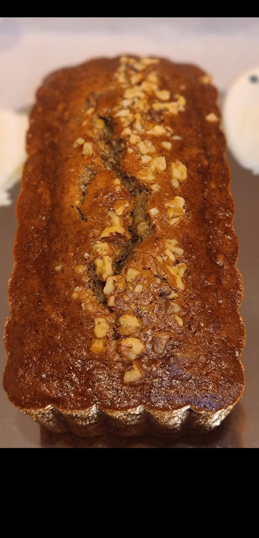 1/2 lb Walnut banana bread